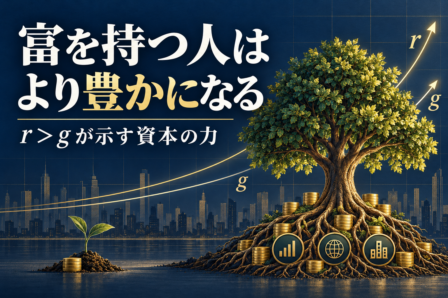 r＞gとは？お金持ちがさらに豊かになる理由とインデックス投資 – お金